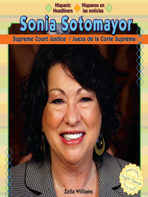 Title details for Sonia Sotomayor by Zella Williams - Available